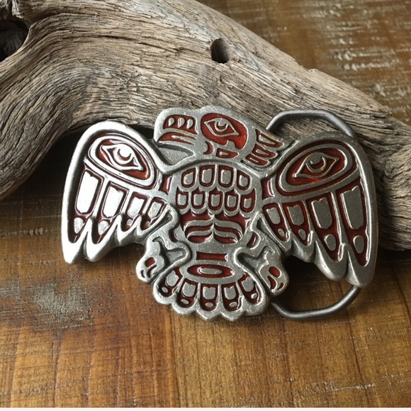thunderbird belt buckle